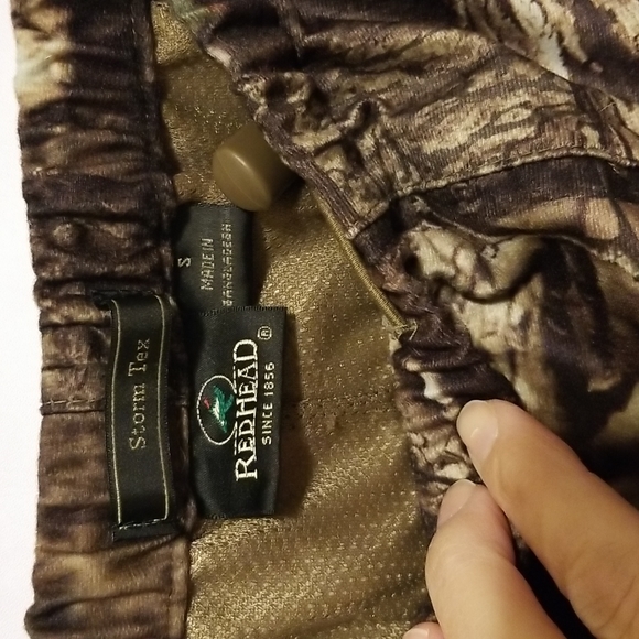 REDHEAD CAMO PULL ON STORM TEX PANTS SMALL - Picture 4 of 11